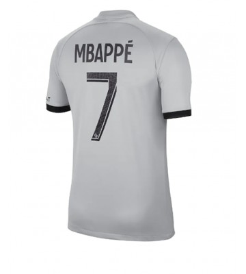Paris Saint-Germain Kylian Mbappe #7 Bortedrakt 2022-23 Kortermet
